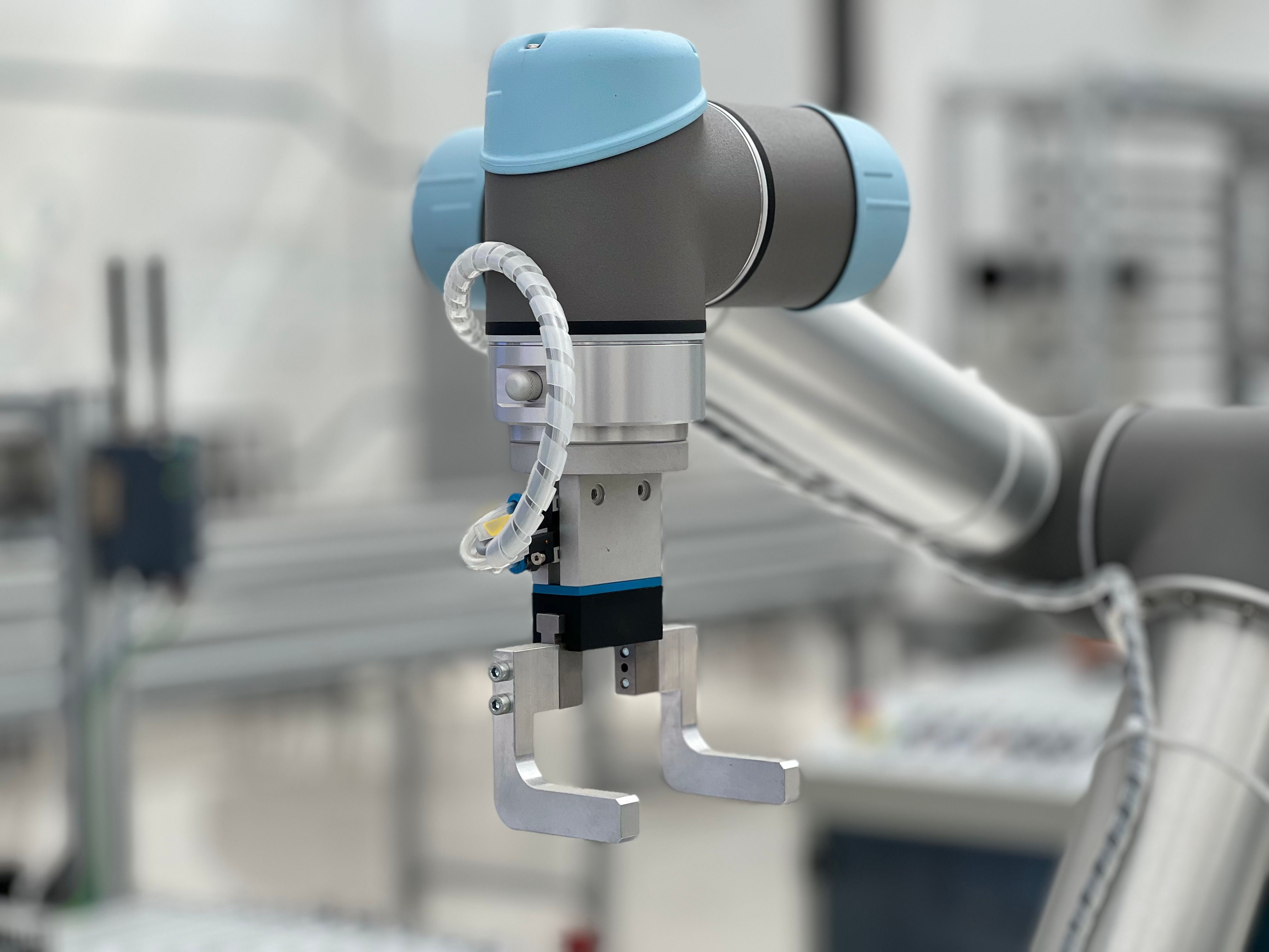 Industrial automation robotic arm gripper